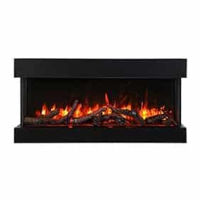 72-TRU-VIEW-SLIM – 3 Sided Electric Fireplace